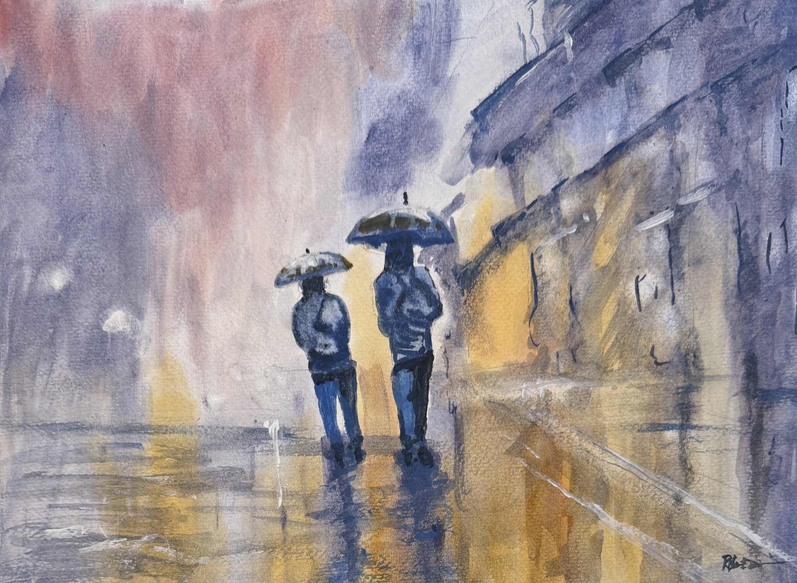Caught in the Rain