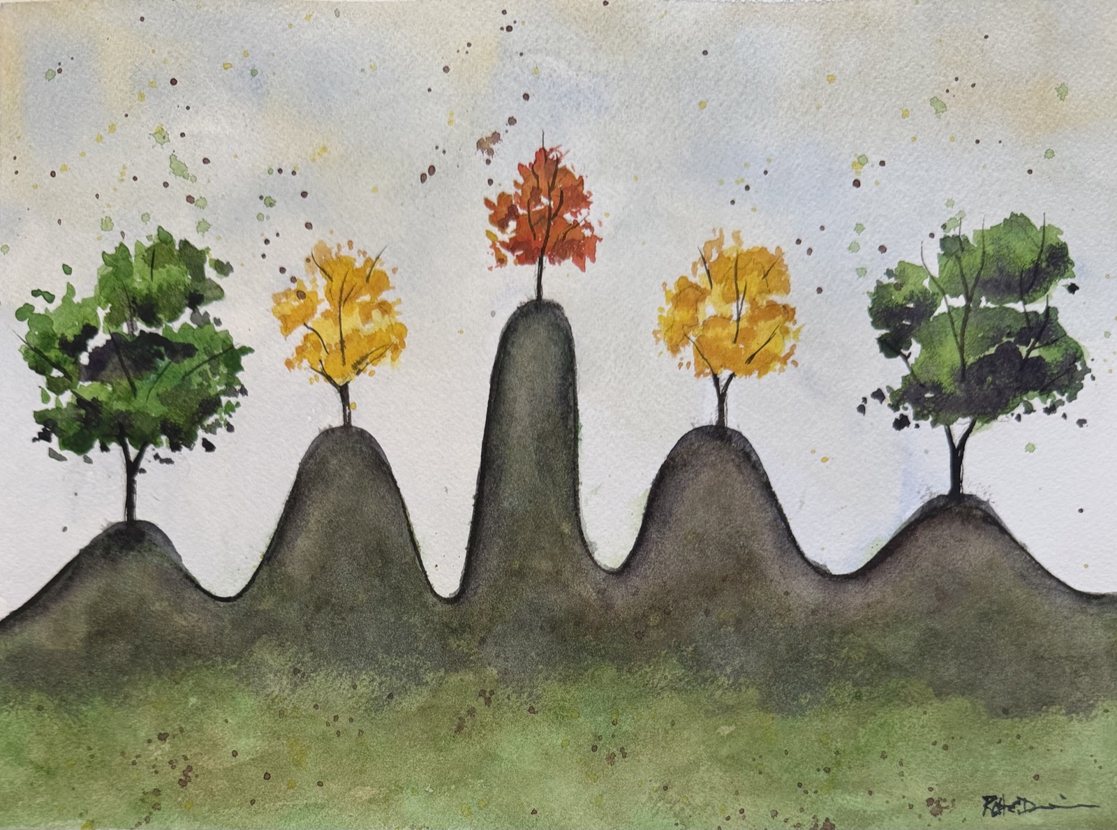 Seasons on the Hills