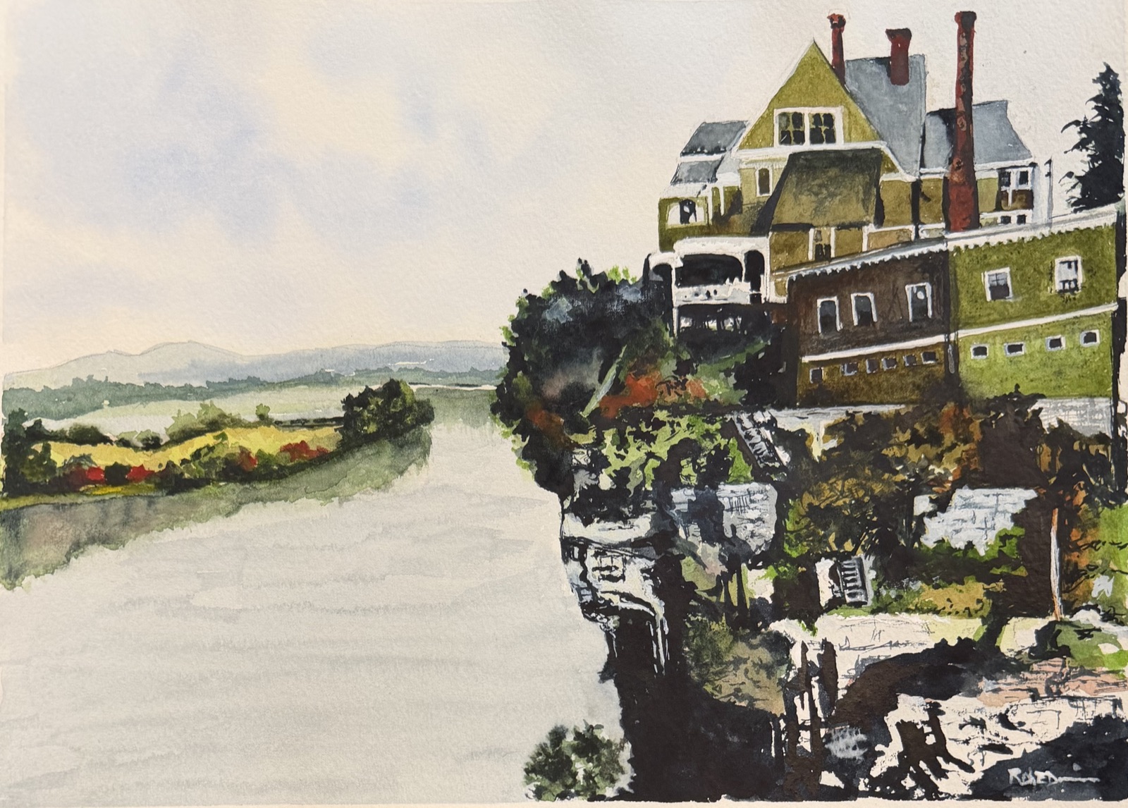 The House on the Bluff